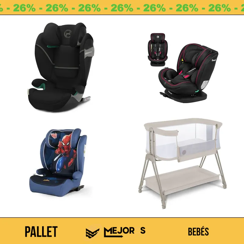 Pallet de 28 Items Sin Revisar, Bebés