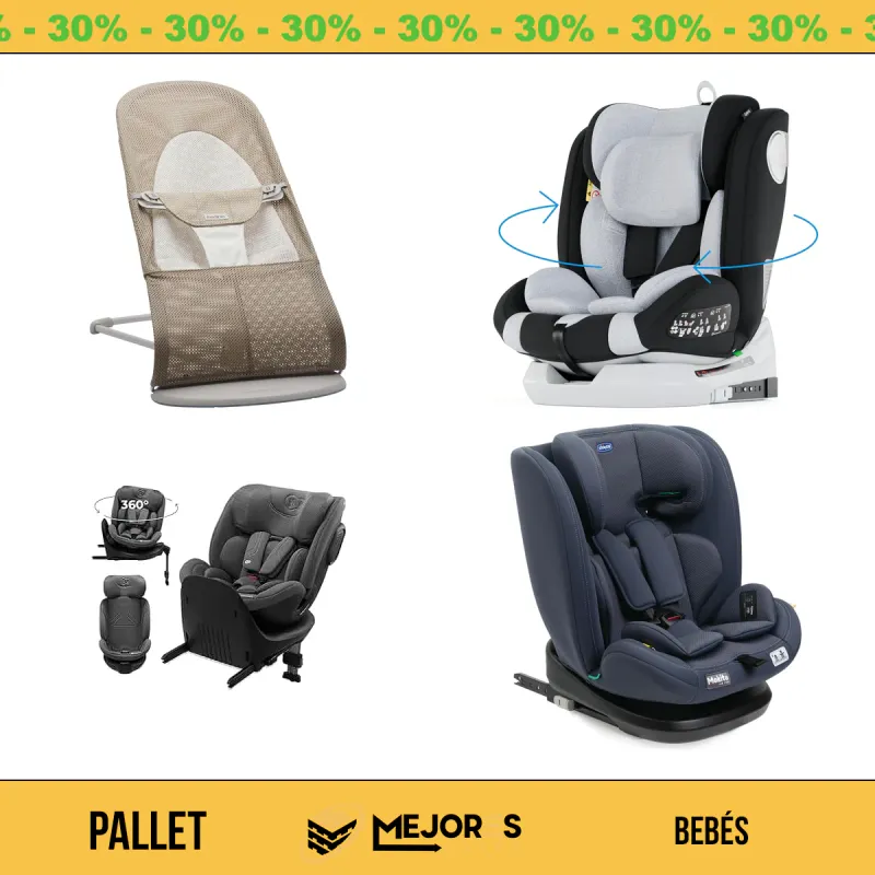 Pallet de 15 Items Sin Revisar, Bebés