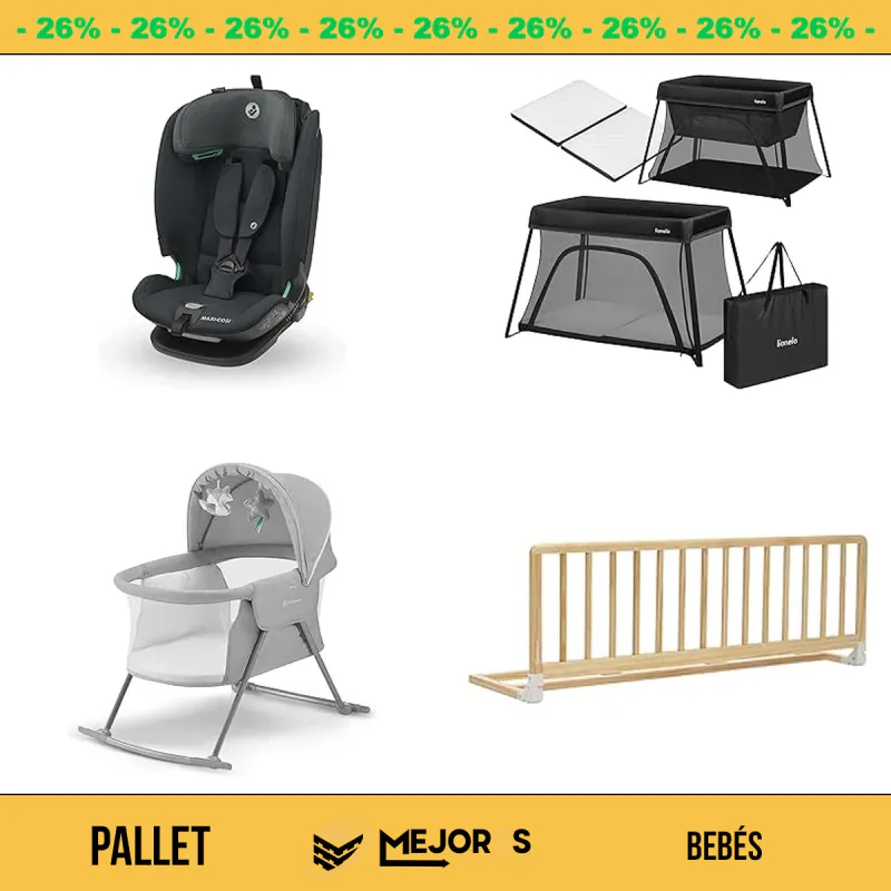 Pallet de 17 Bebés Sin Revisar