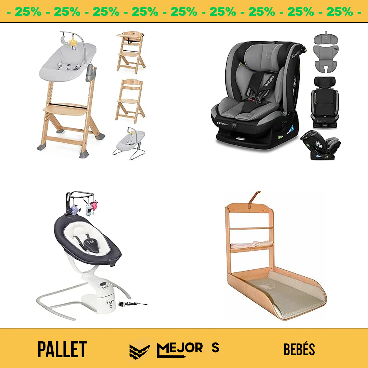 Pallet de 21 Items Sin Revisar, Bebés