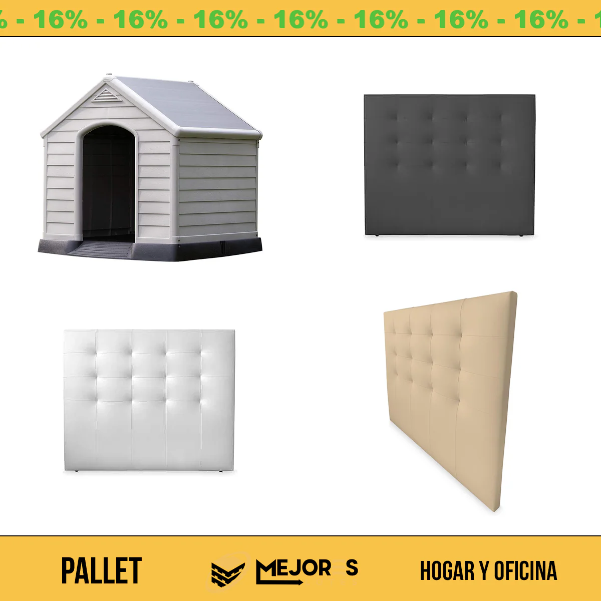 Pallet de 6 Items Sin Revisar, Hogar y Oficina