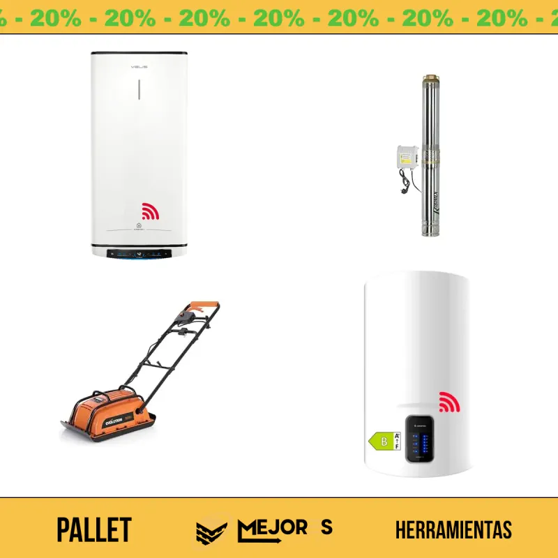 Pallet de 8 Herramientas Sin Revisar