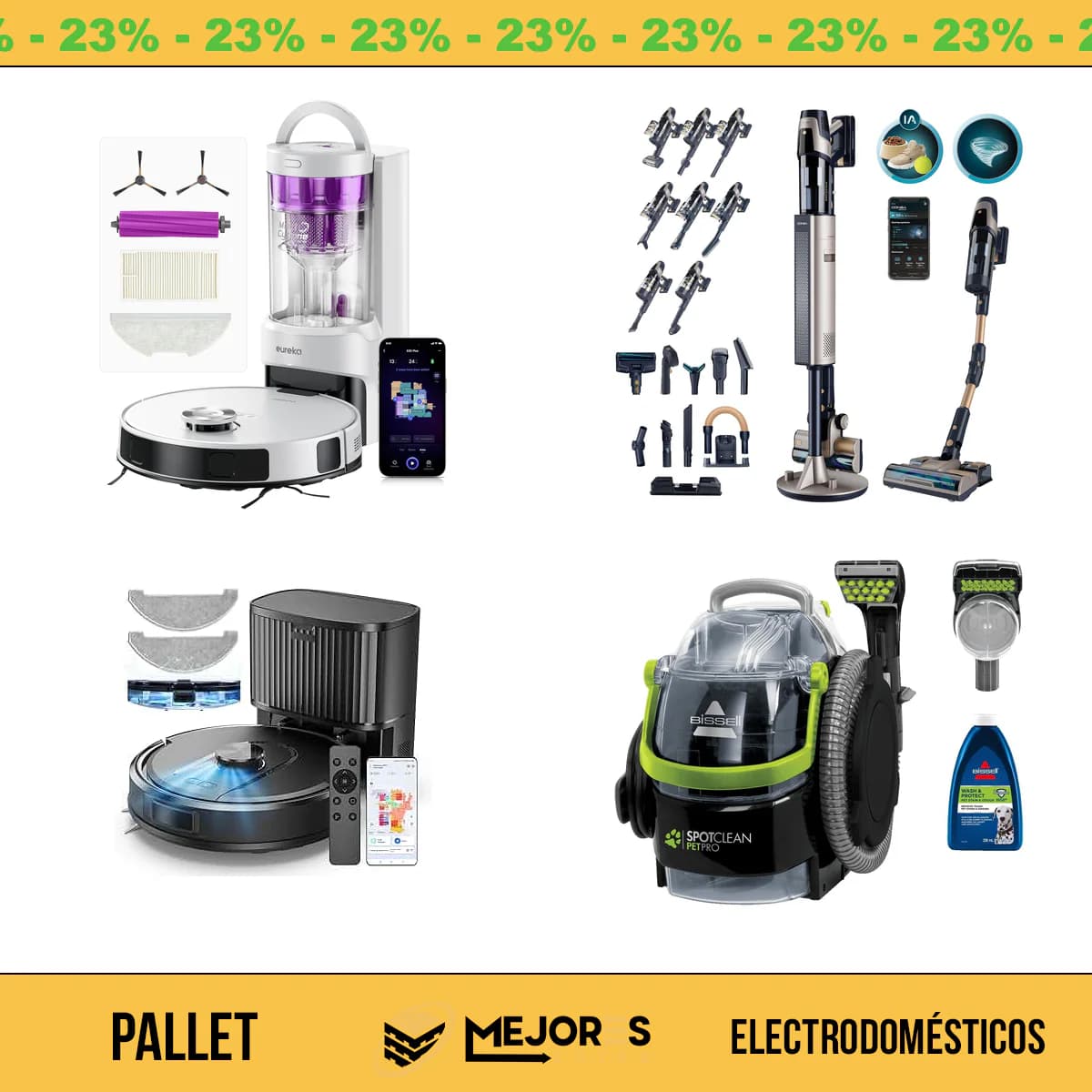Pallet de 24 Electrodomésticos Sin Revisar