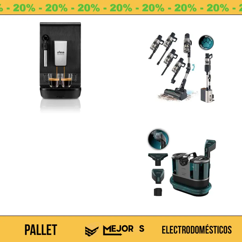 Pallet de 24 Electrodomésticos Sin Revisar