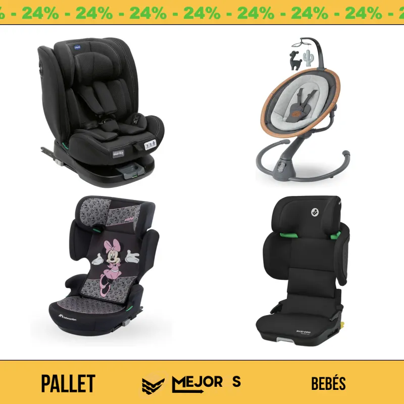 Pallet de 13 Artículos para Bebés Sin Revisar