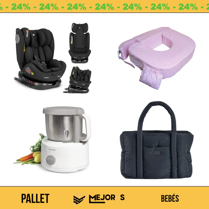 Pallet de 9 Artículos Sin Revisar, Bebés