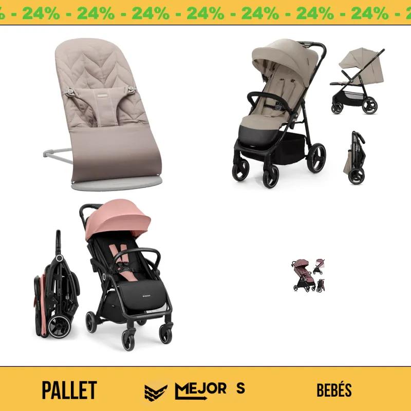 Pallet de 18 Items Sin Revisar, Bebés