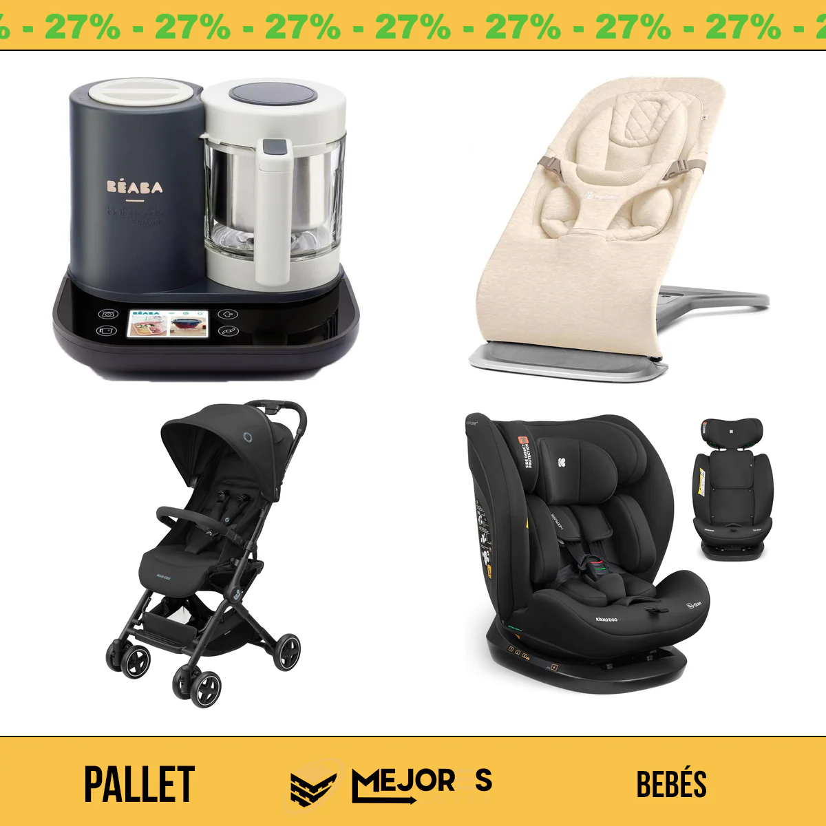 Pallet de 19 Artículos de Bebé Sin Revisar