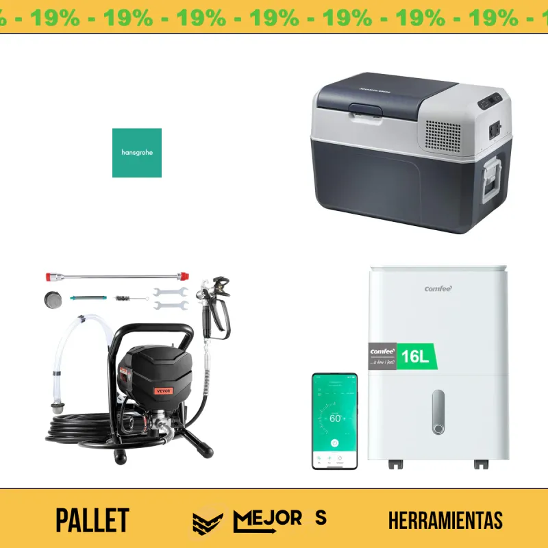 Pallet de 21 Herramientas Sin Revisar