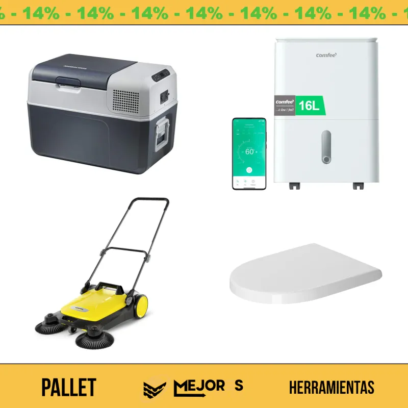 Pallet de 33 Herramientas Sin Revisar