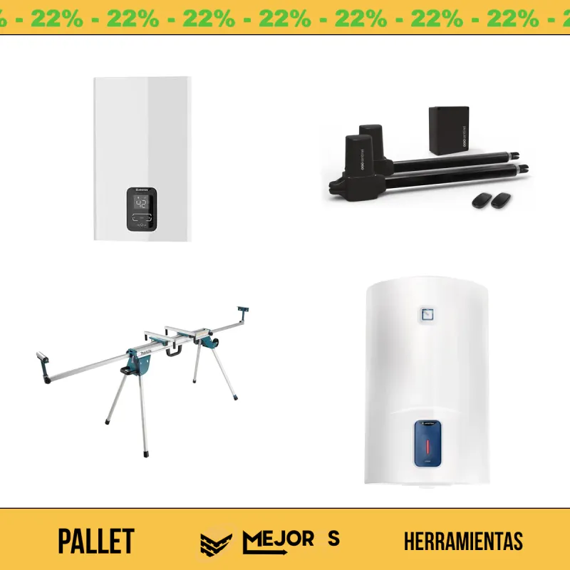Pallet de 9 Herramientas Sin Revisar