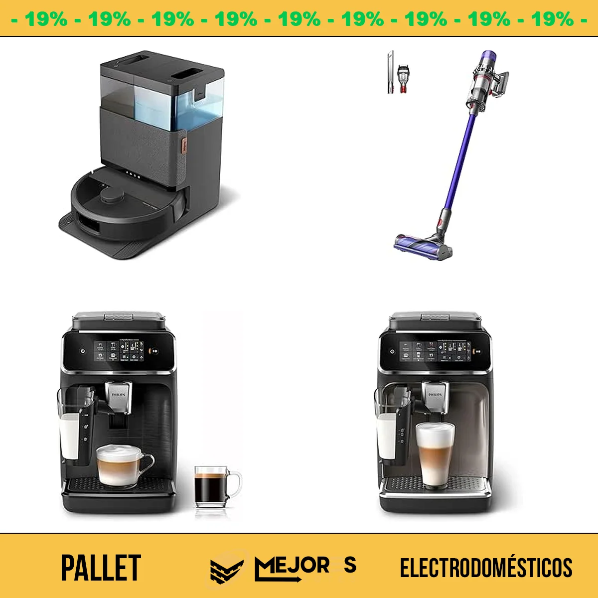 Pallet de 16 Electrodomésticos Sin Revisar