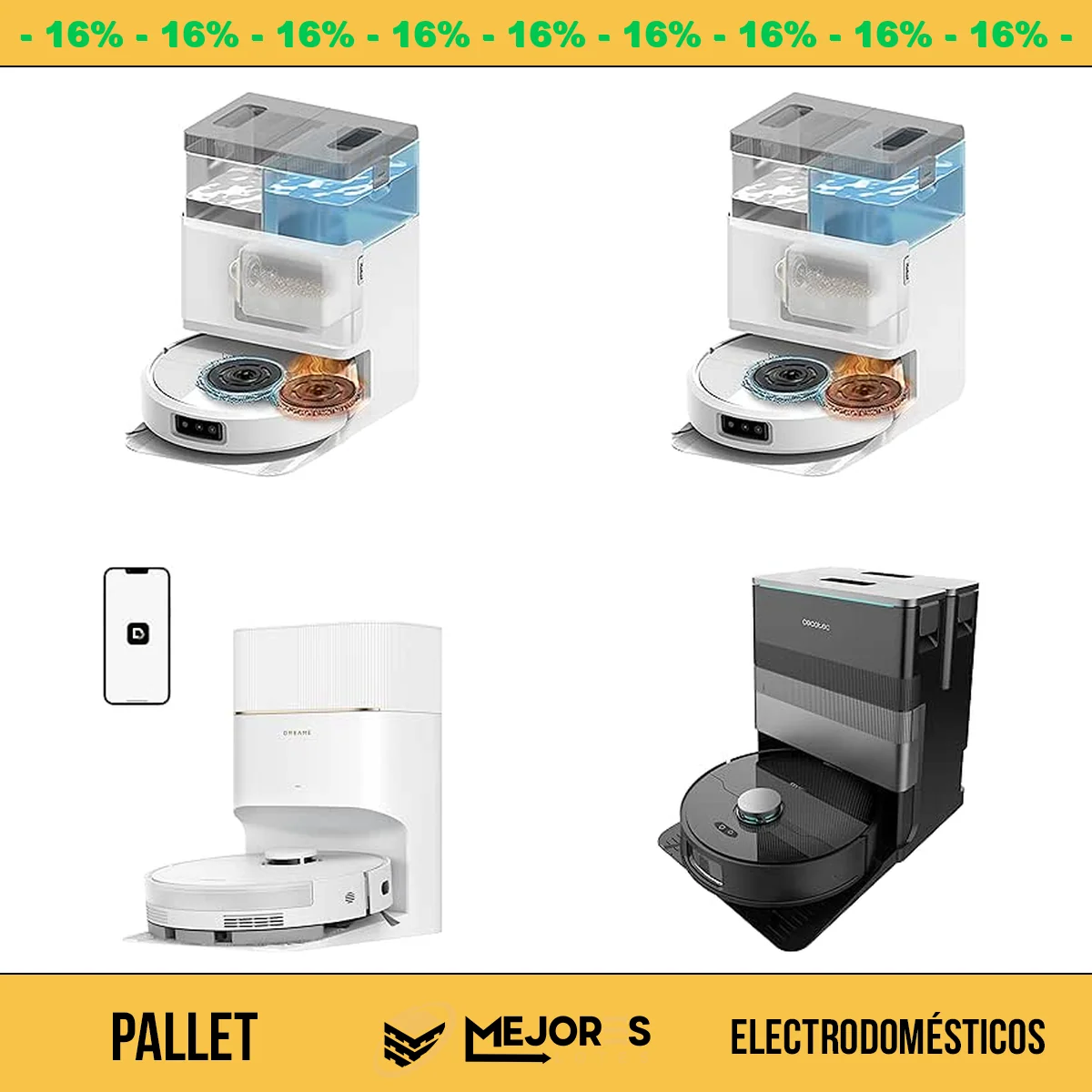 Pallet de 20 Electrodomésticos Sin Revisar