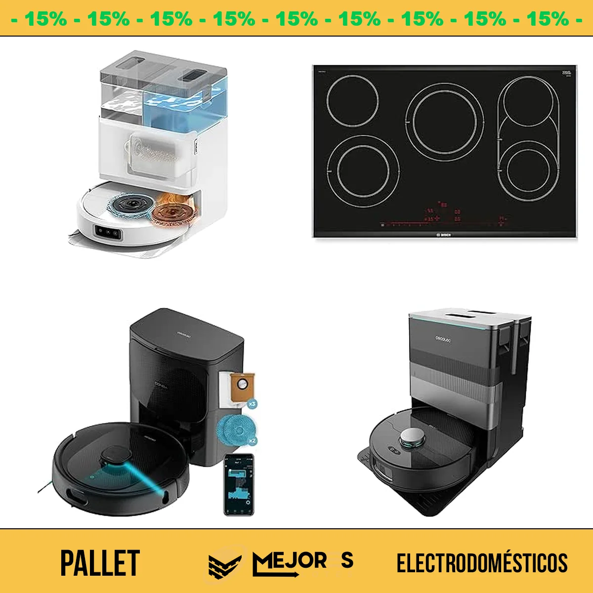 Pallet de 18 Electrodomésticos Sin Revisar