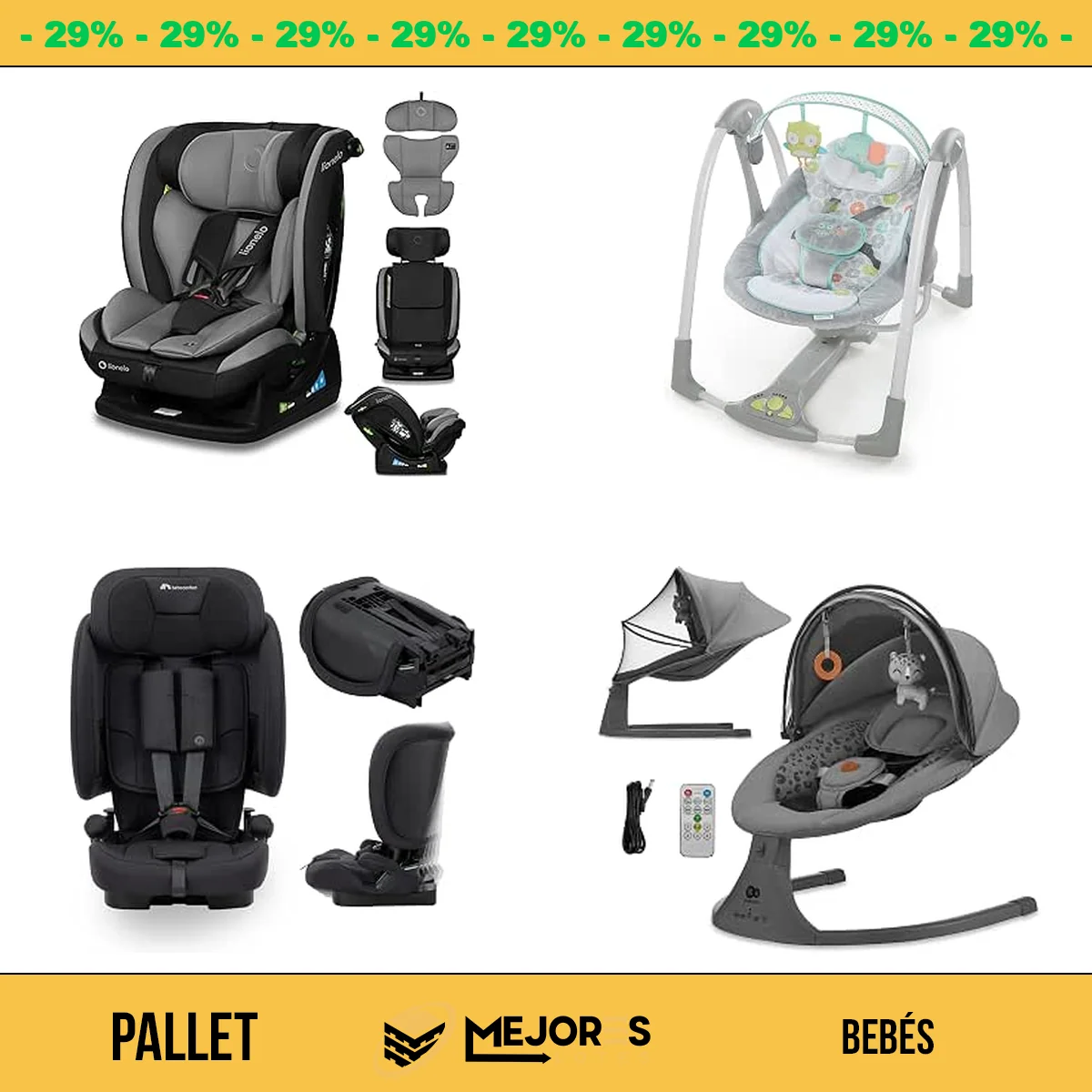 Pallet da 25 Articoli per Bambini Non Controllati