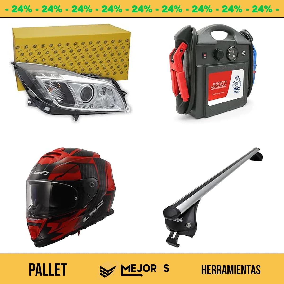 Palette mit 23 Werkzeugen ungeprüft