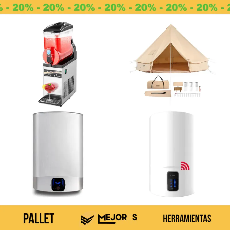 Pallet de 12 Herramientas Sin Revisar