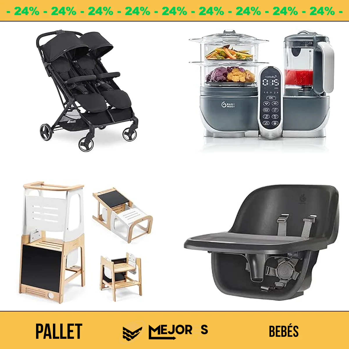 Pallet de 17 Items Sin Revisar, Bebés