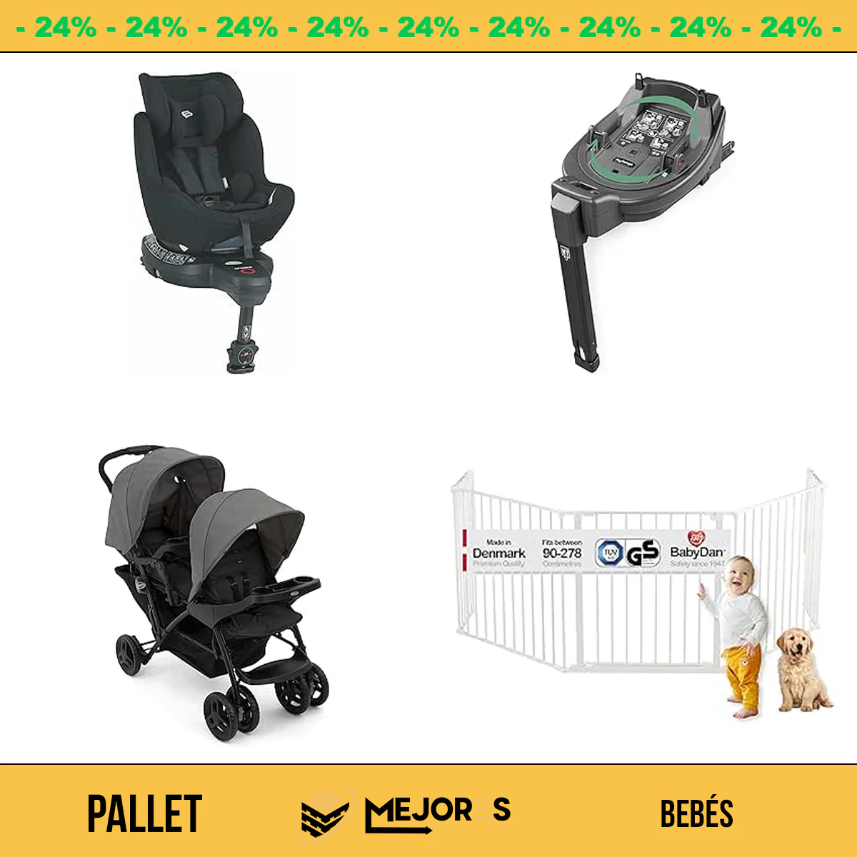 Pallet de 11 Bebés Sin Revisar