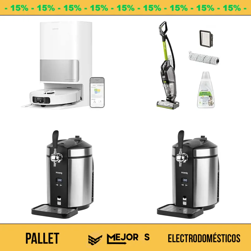 Pallet de 12 Electrodomésticos Sin Revisar