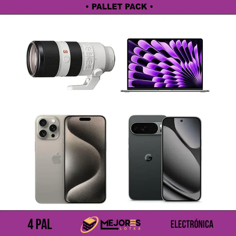 Pallet de 1111 Electrónica Sin Revisar