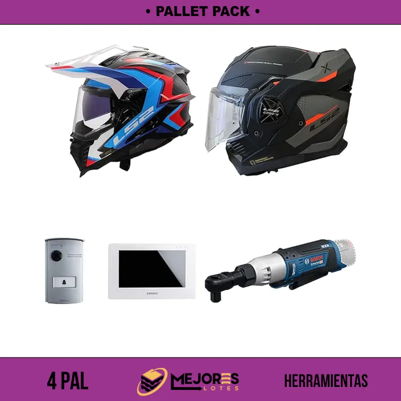 Pallet de 592 Herramientas Sin Revisar