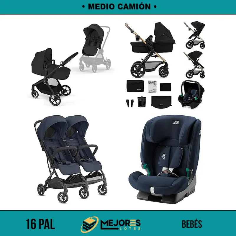 Medio Camión de 499 Items Sin Revisar, Bebés