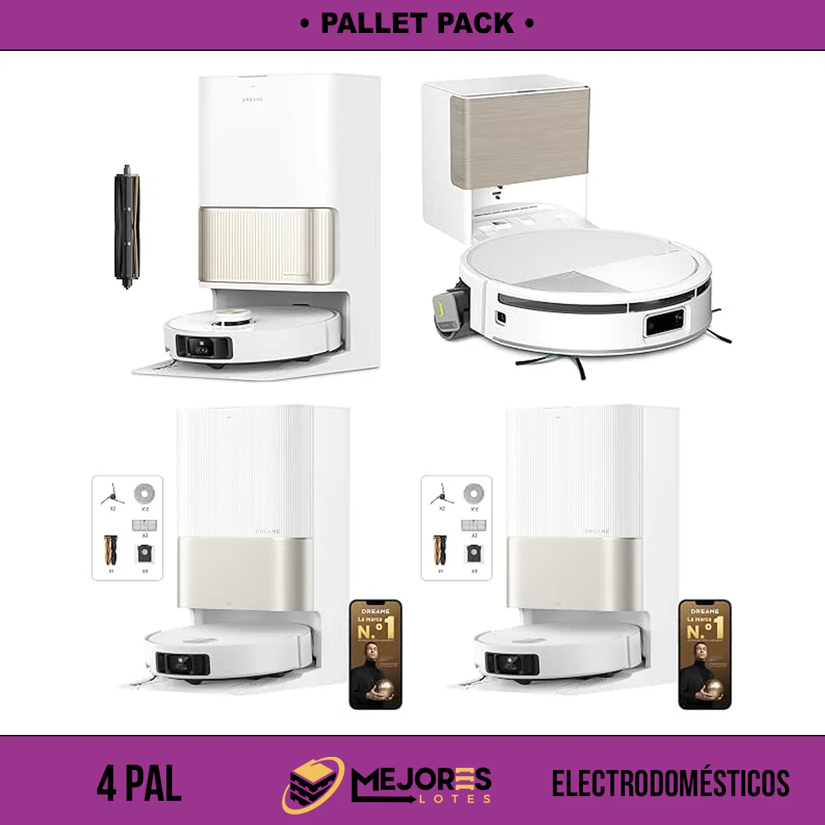 Pallet de 71 Electrodomésticos Sin Revisar