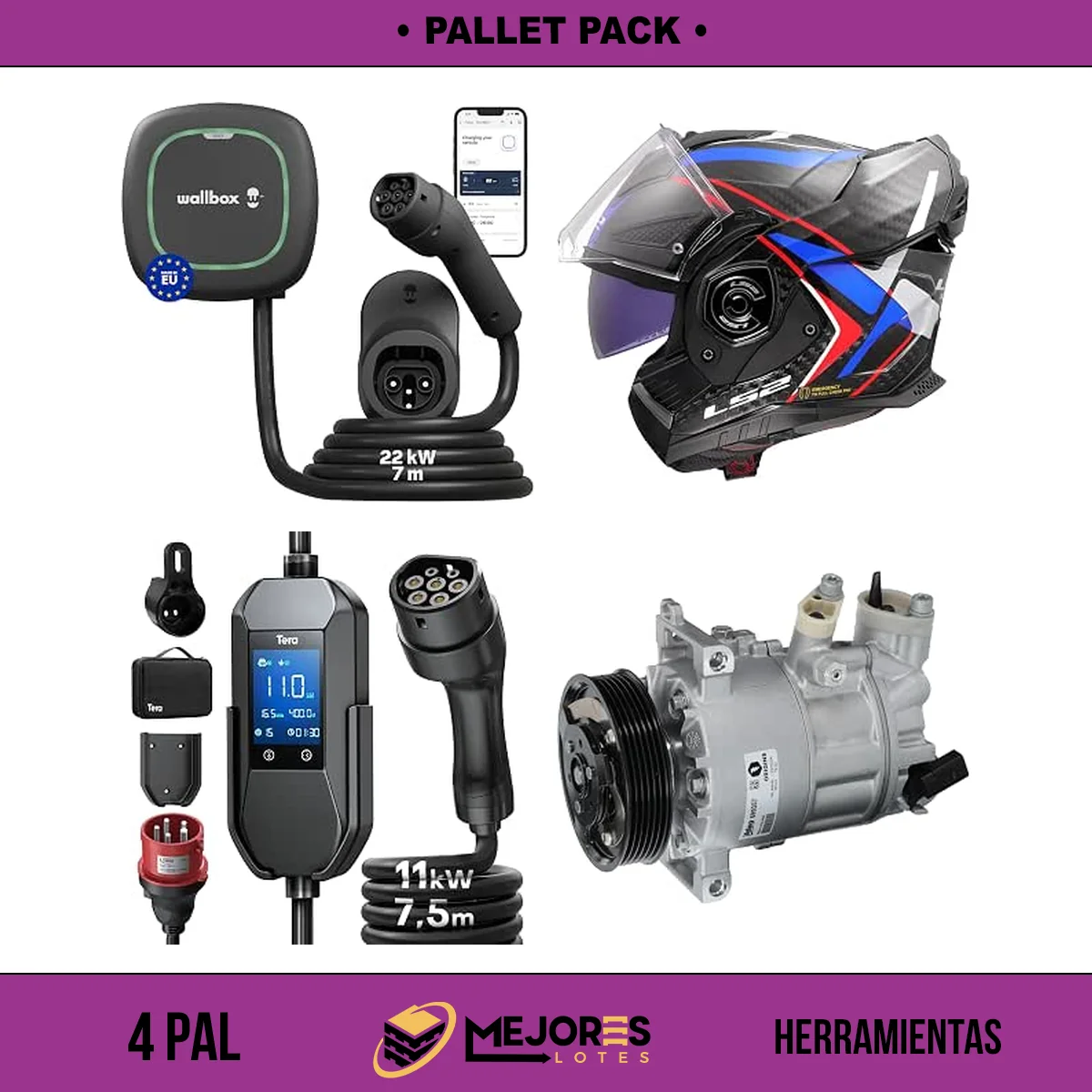 Pallet de 274 Herramientas Sin Revisar