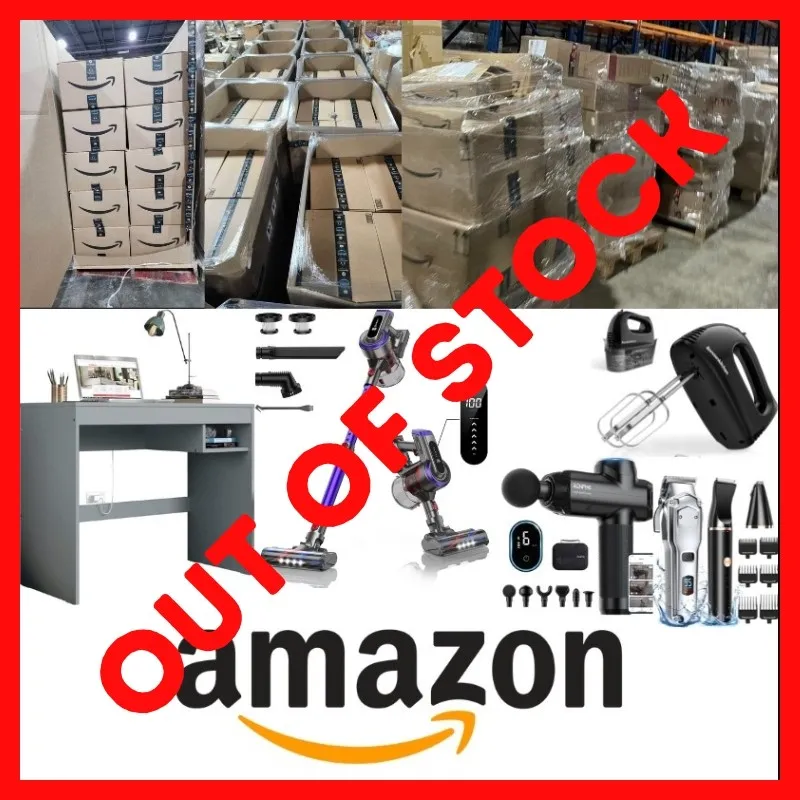 Pallet de Excedentes y Sobrestock de Amazon Sin Revisar