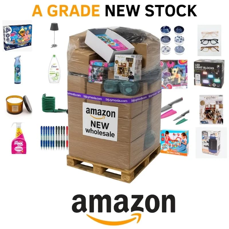 Pallet de productos nuevos variados de Amazon