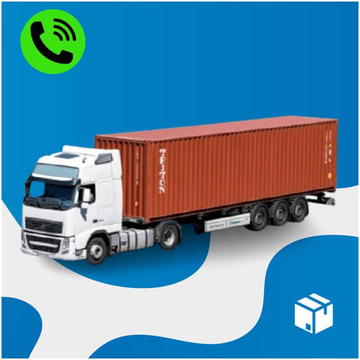 Tráiler de Mercancía Variada Sin Revisar