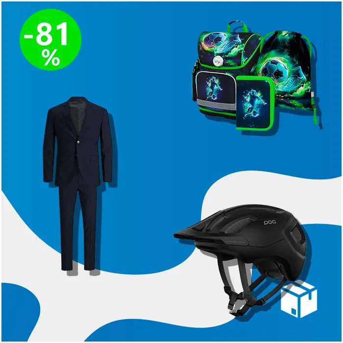 Caja de 58 productos de Deporte y Ropa Sin Revisar