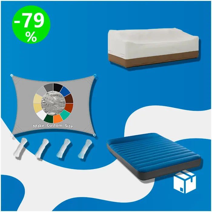 Caja de 25 Productos de Piscina y Jardín Sin Revisar
