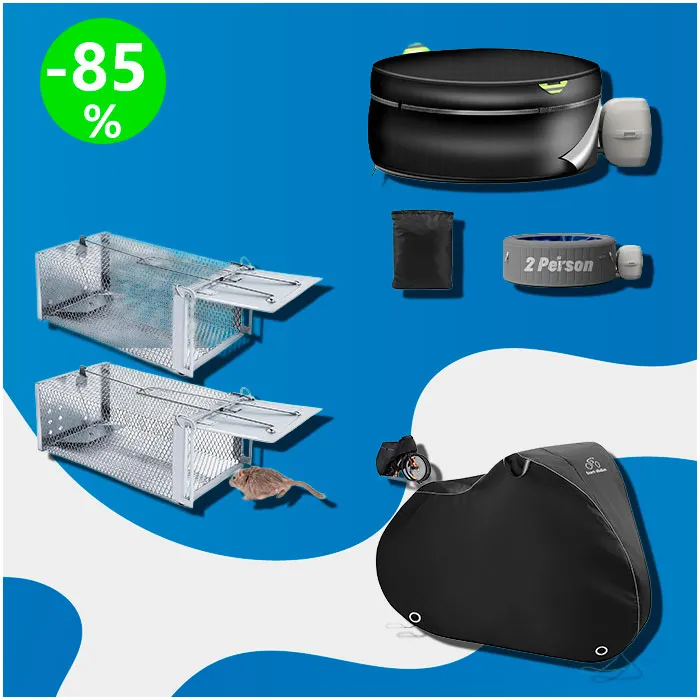 Caja de 27 Productos de Jardín Sin Revisar