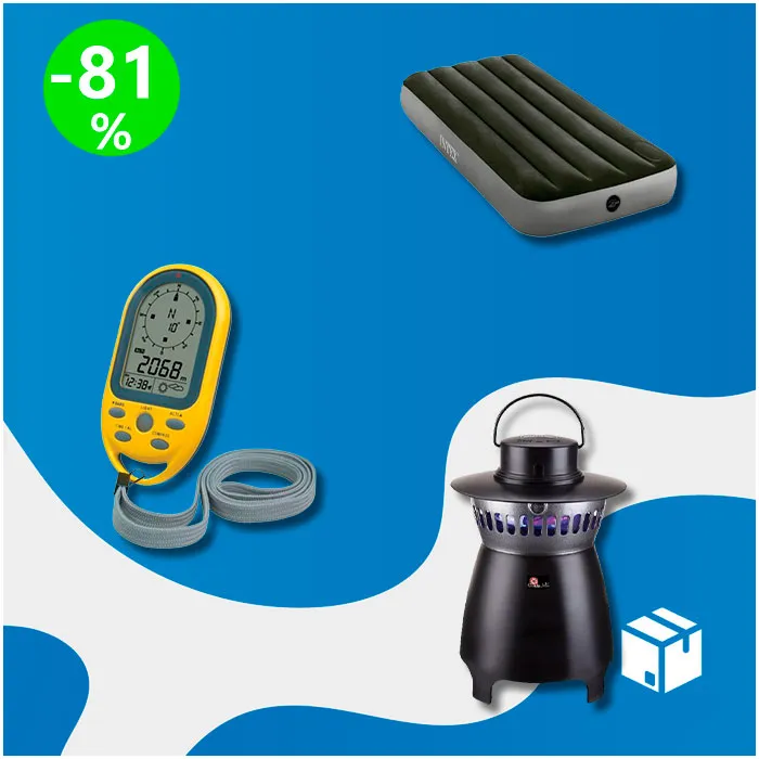 Caja de 18 Productos de Jardín Sin Revisar