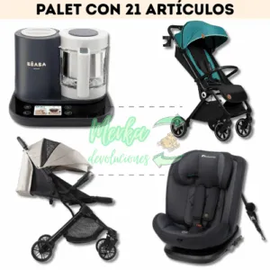 Palet de Devoluciones de Amazon con 21 Productos de Bebé REF: 82C7389U