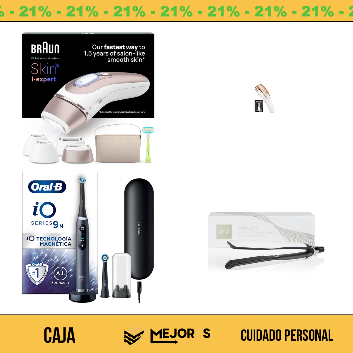 Caja de 29 Items Sin Revisar, Cuidado Personal