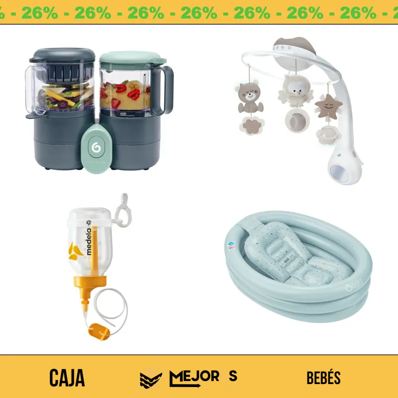 Caja de 27 Artículos para Bebés Sin Revisar