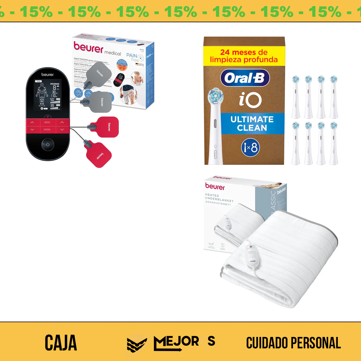 Caja de 13 Items Sin Revisar, Cuidado Personal