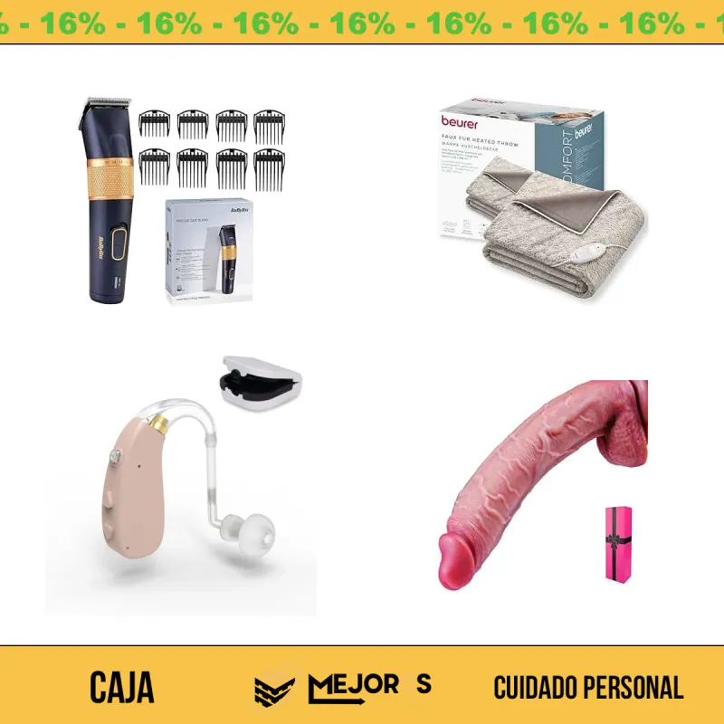 Caja de 7 Cuidado Personal Sin Revisar