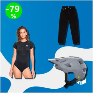 Caja de 38 productos de Deporte y Ropa