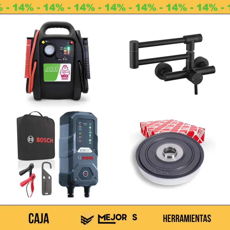 Caja de 40 Herramientas Sin Revisar