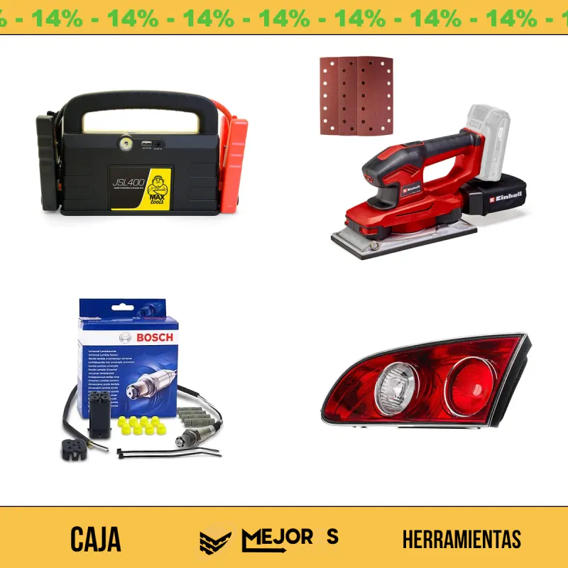 Caja de 71 Herramientas Sin Revisar