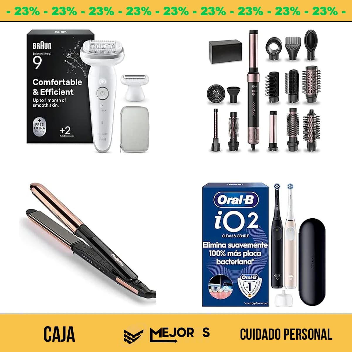 Caja de 36 Cuidado Personal Sin Revisar
