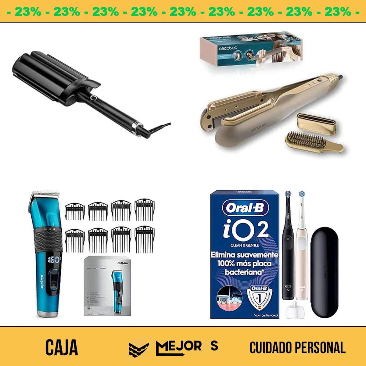 Caja de 33 Cuidado Personal Sin Revisar