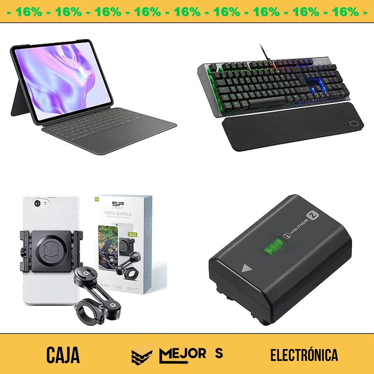 Caja de 55 Electrónica Sin Revisar