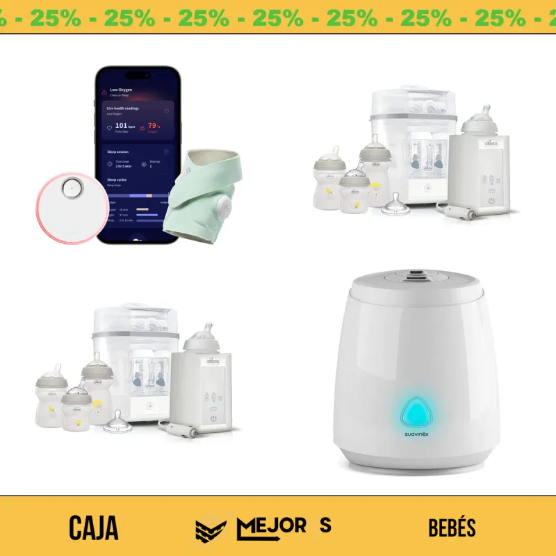 Caja de 14 Artículos para Bebé Sin Revisar