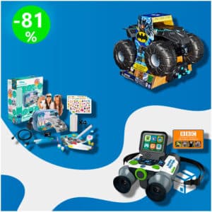 Caixa de 33 Brinquedos Não Verificados