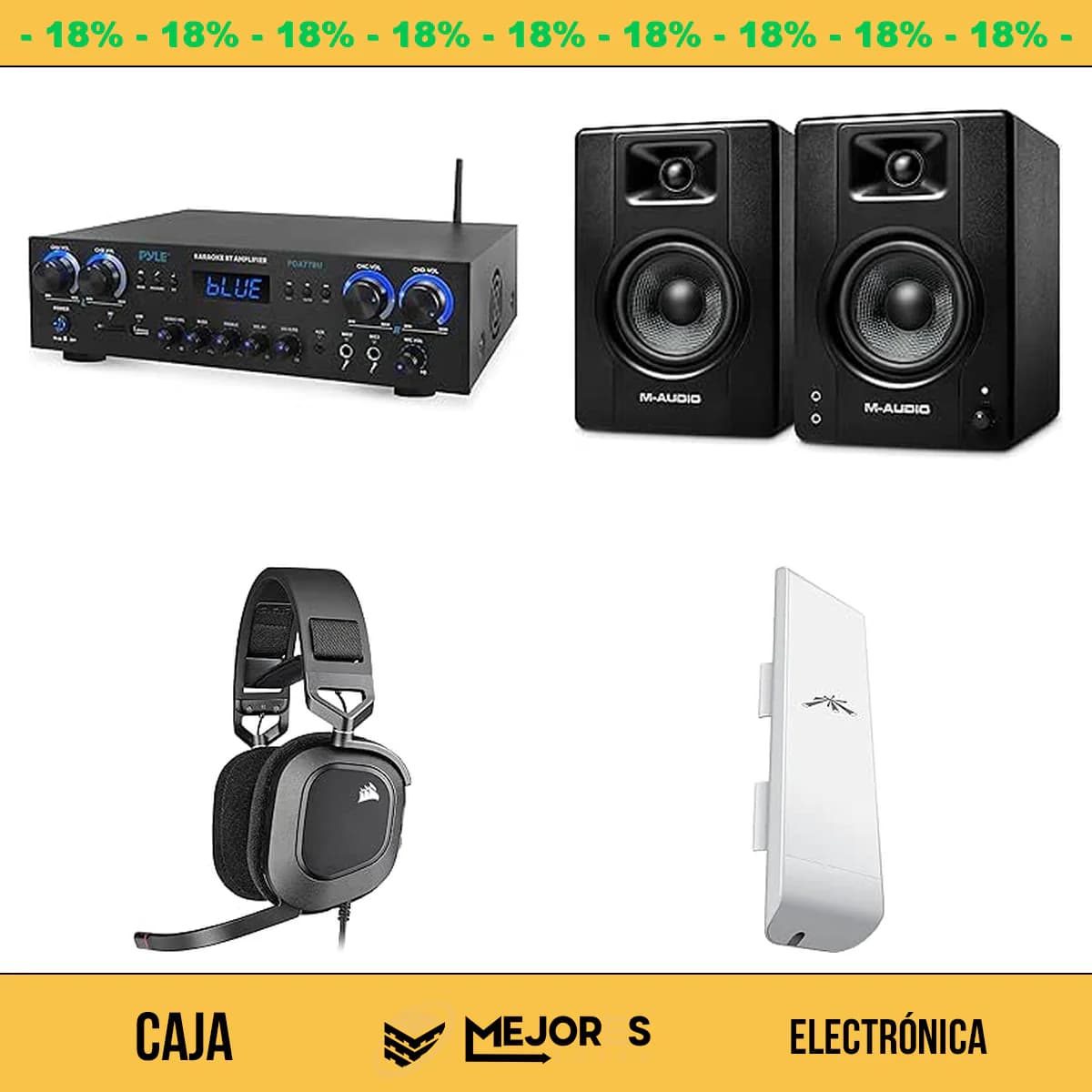 Caja de 49 Electrónica Sin Revisar